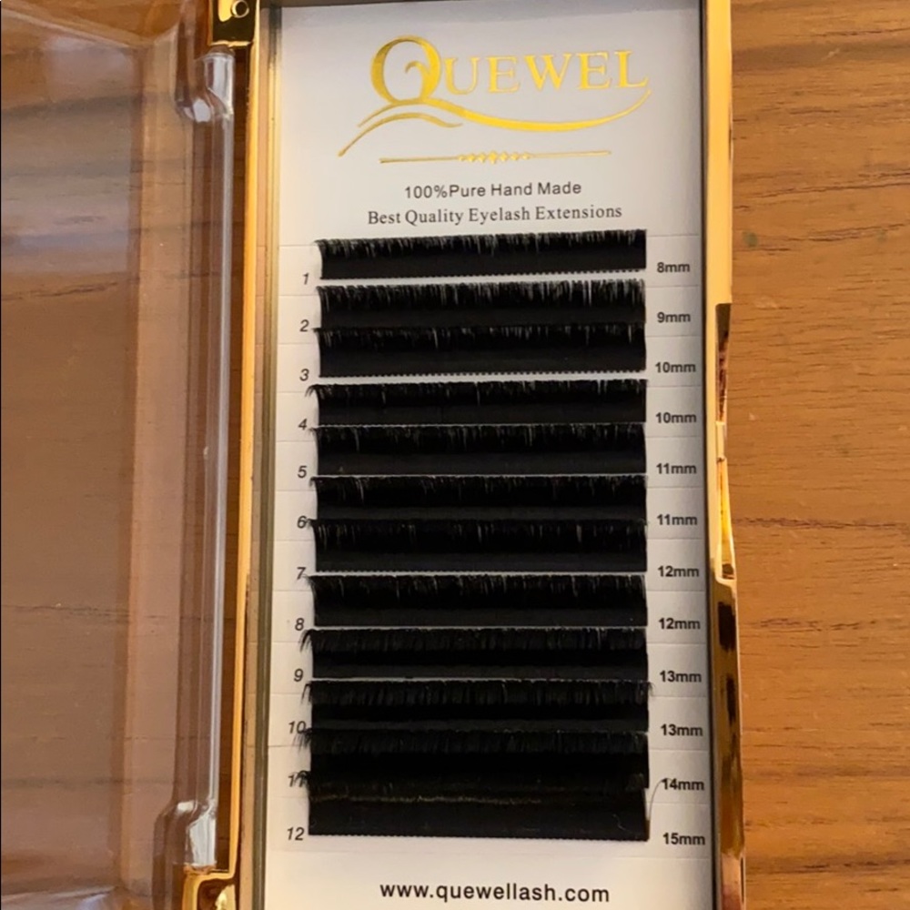Quewel 0.07 mix eyelash extensions